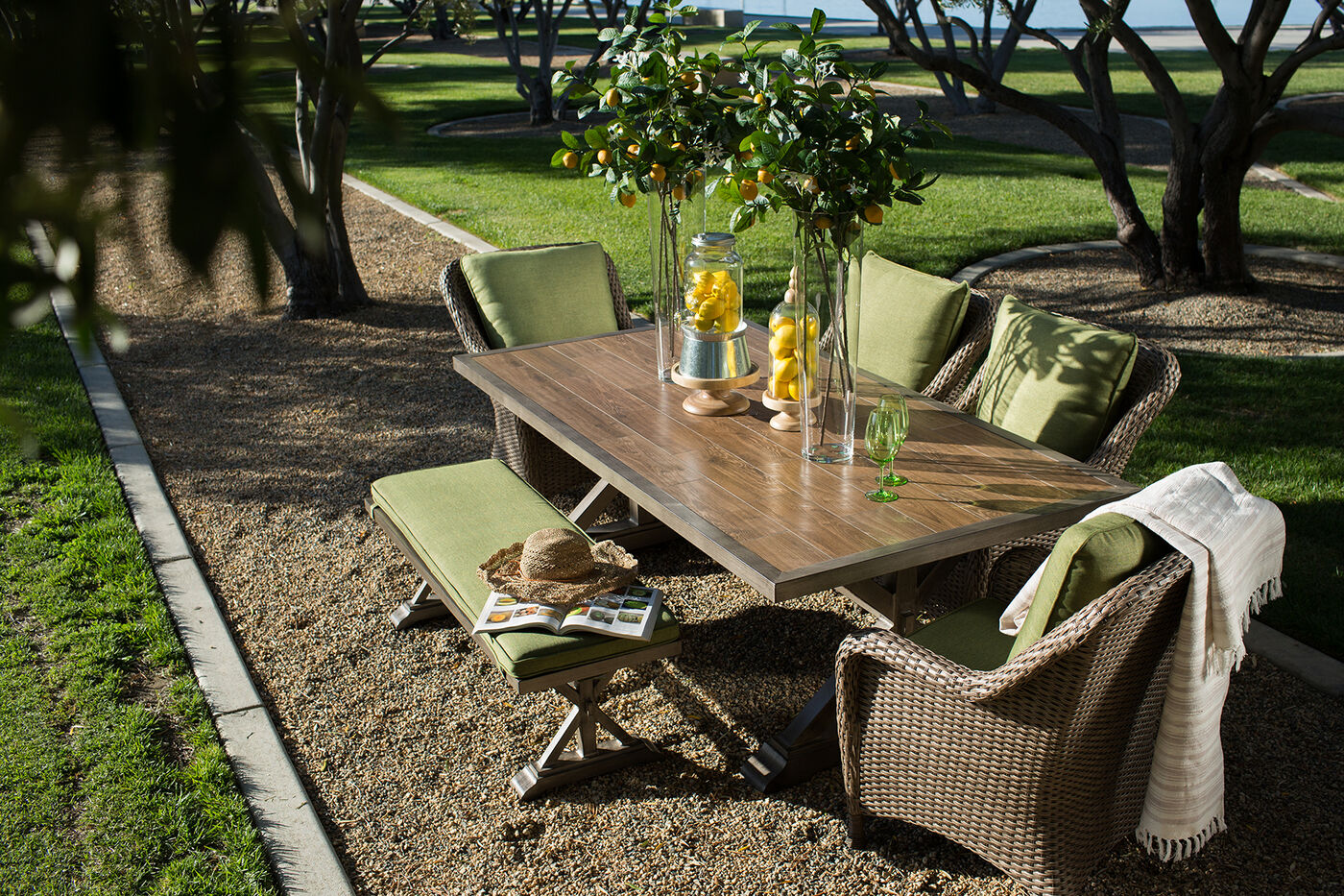 World Source Trinidad Rectangle Table Mathis Brothers Furniture World Source Trinidad Rectangle Table