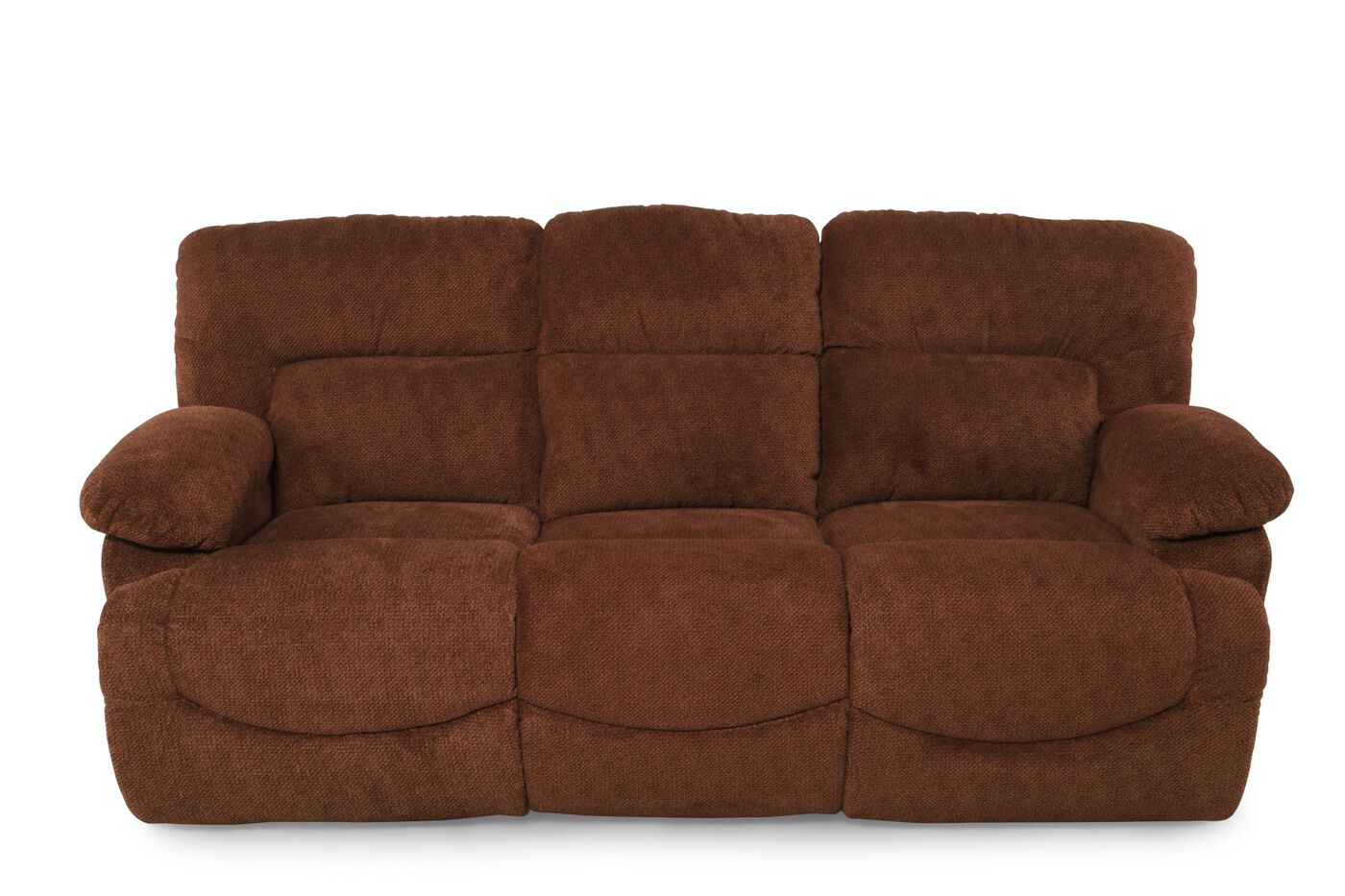 La-Z-Boy Asher Caramel Recliner Sofa | Mathis Brothers ...