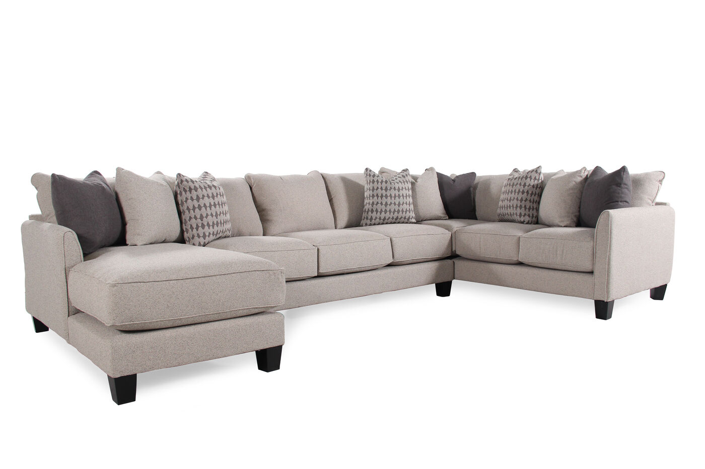 Michael Nicholas Stockholm ThreePiece Sectional Mathis Brothers