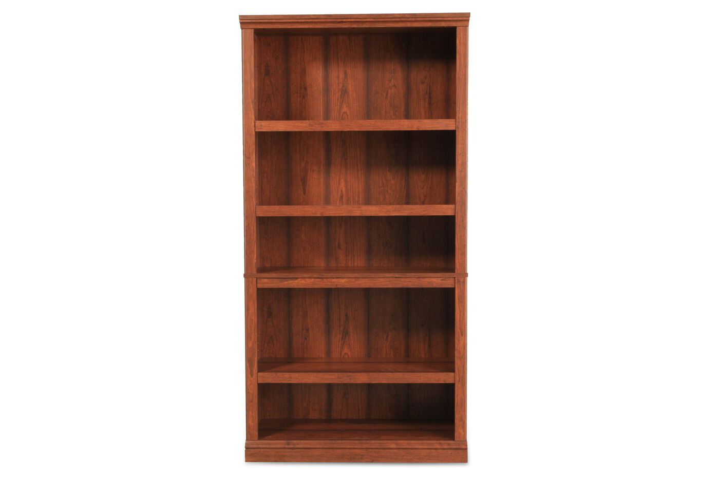 sauder cherry bookcase mathis brothers furniture sauder cherry bookcase mathis brothers furniture