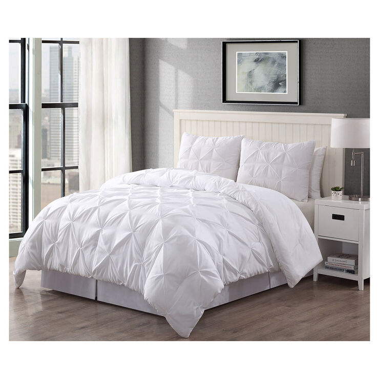 white pintuck comforter set at home white pintuck comforter set at home