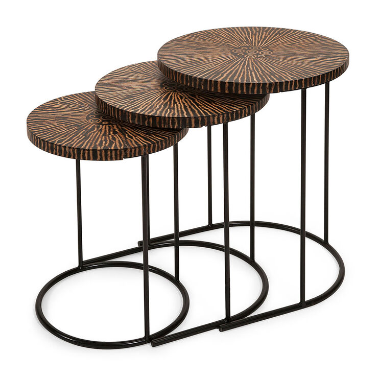 Hoki Wood Coconut Shell Table, Small from home 60