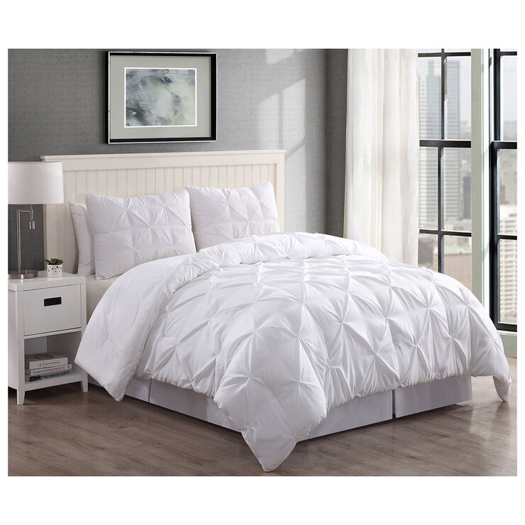 white pintuck comforter set at home white pintuck comforter set at home