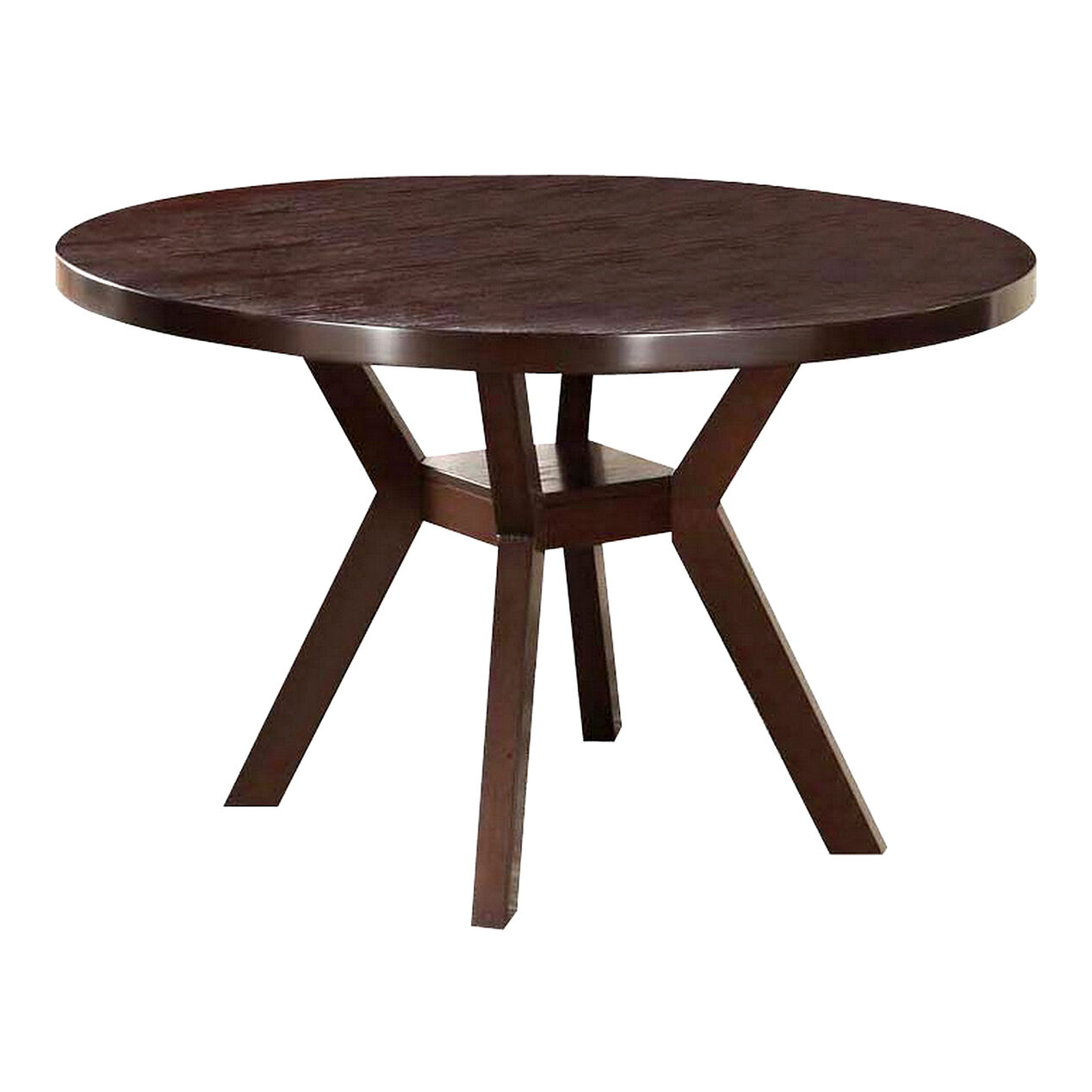 Kayla 48 In Round Wood Table At Home Kayla 48 In Round Wood Table