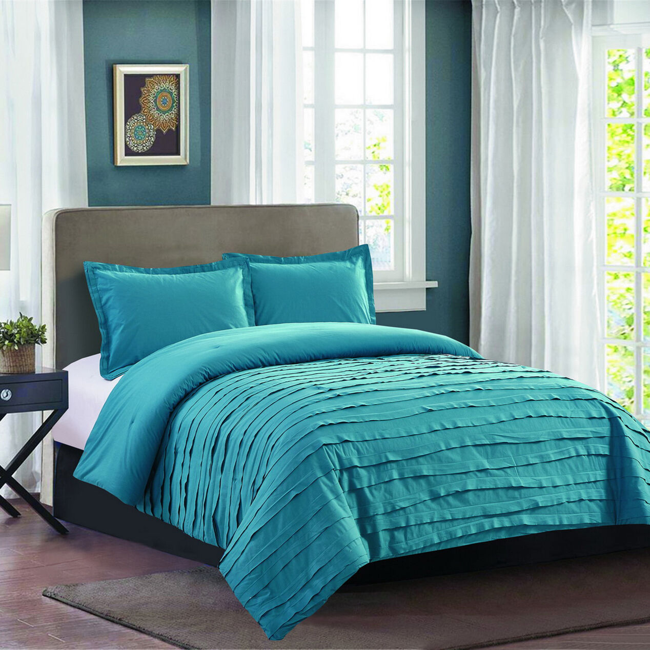 avery teal ruffle comforter set twin at home avery teal ruffle comforter set twin at home