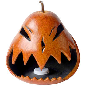 Jack-O' Lantern With LED Candle