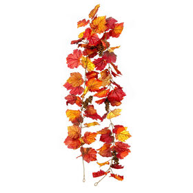 Grape Leaf/Berries Garland