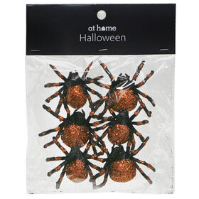 Orange Multi Mini Spiders 6-Pack