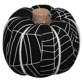 Black & White Webbed Pumpkin