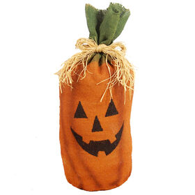Jack-O' Lantern Burlap