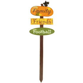 Family Friends Football Stake - 32-inch