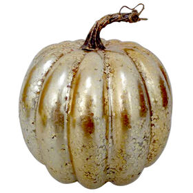 Gold Glitter Pumpkin