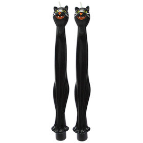 Cat Taper Candle - 2-Pack 10-inch