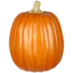 Orange Craft Pumpkin - 12-inch