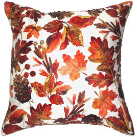 Harvest Print Beaded Leaves